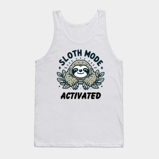 Sloth mode Tank Top